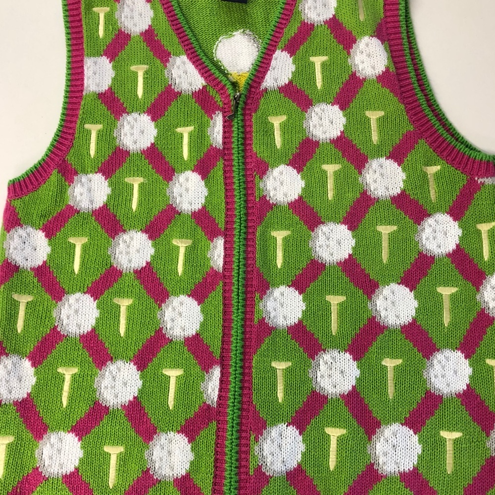Eagle’s Eye sweater vest, size medium